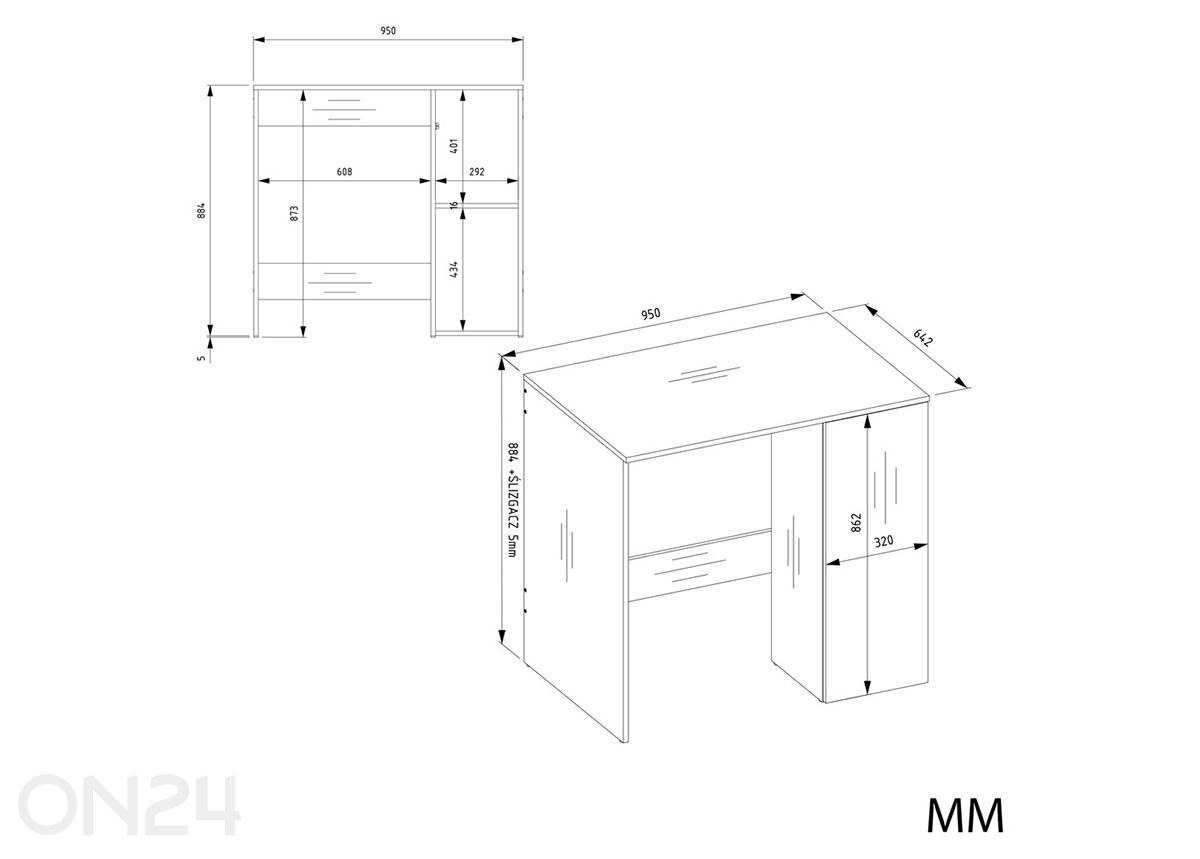 Шкаф для стиральной машины Oliver увеличить размеры