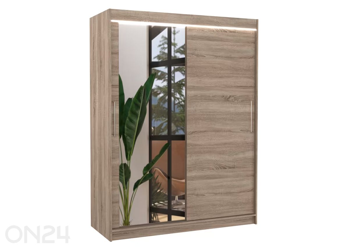 Шкаф-купе 150 cm + LED увеличить