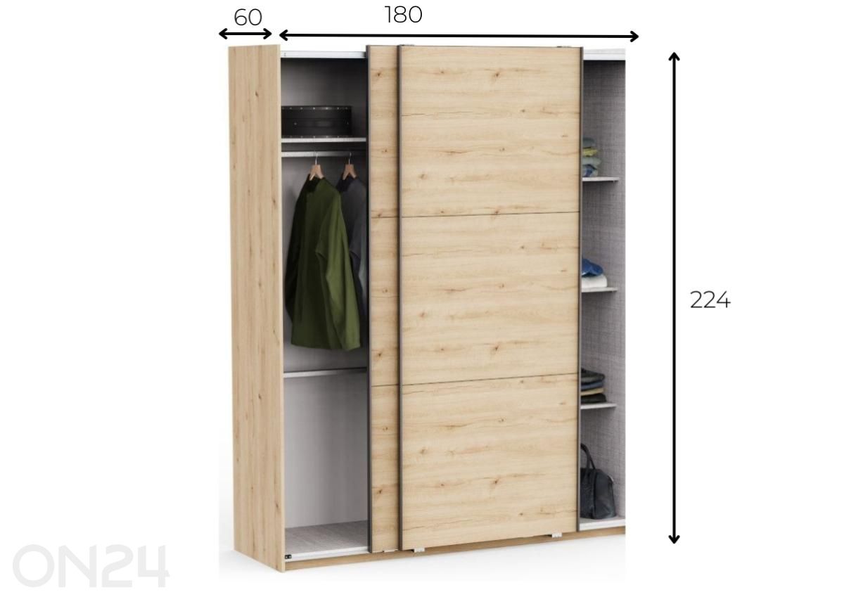 Шкаф-купе Alhambra увеличить размеры