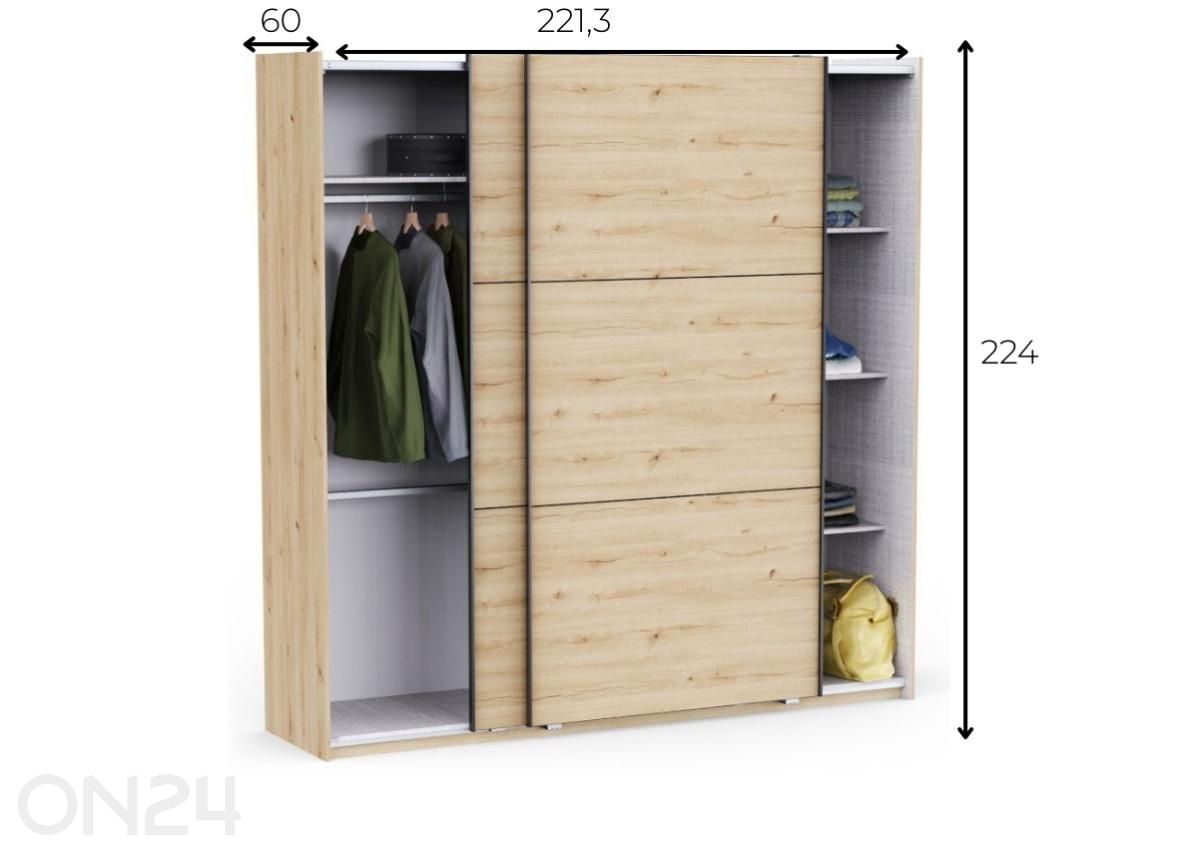 Шкаф-купе Alhambra увеличить размеры