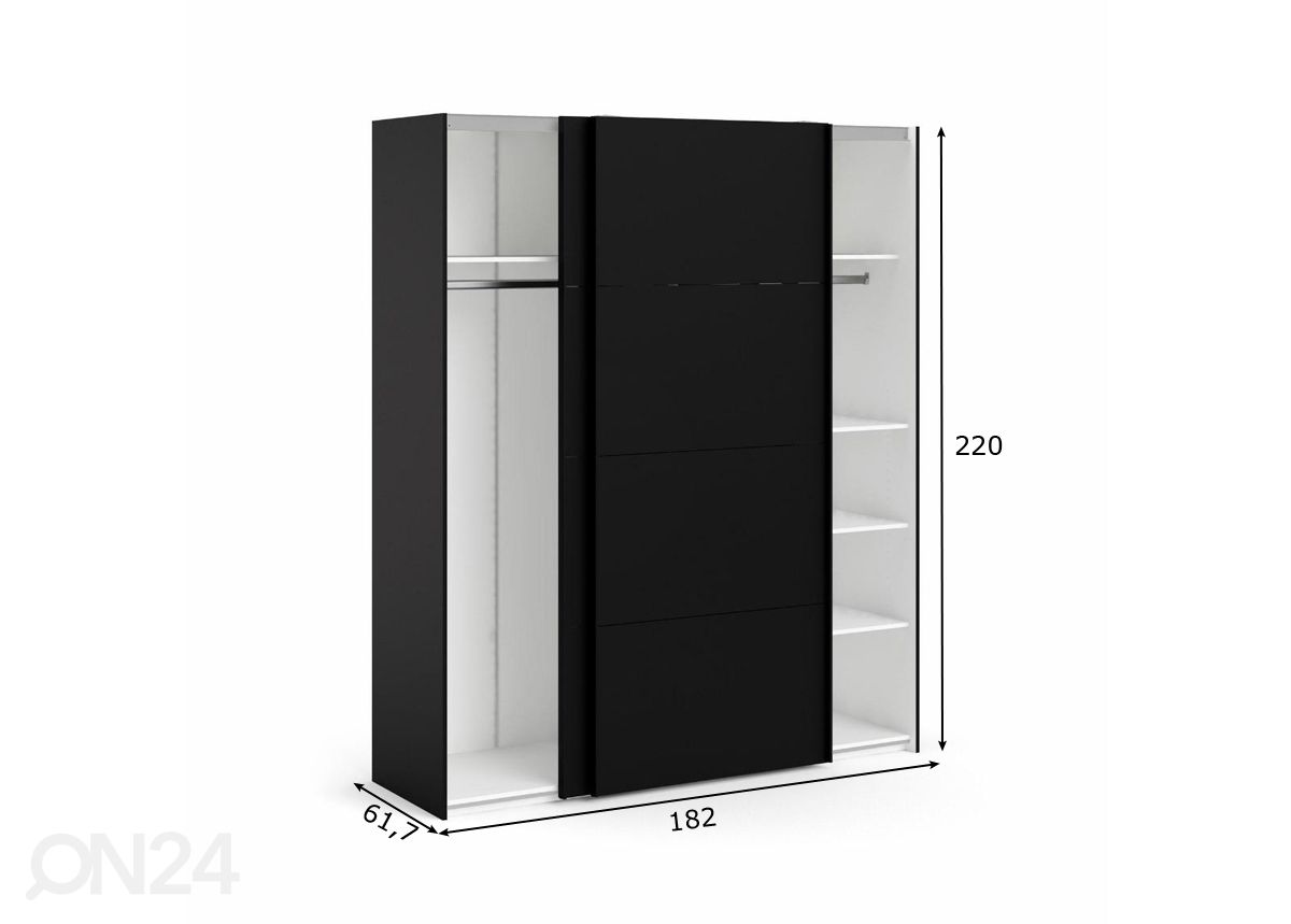 Шкаф-купе Firenze 182 cm увеличить размеры