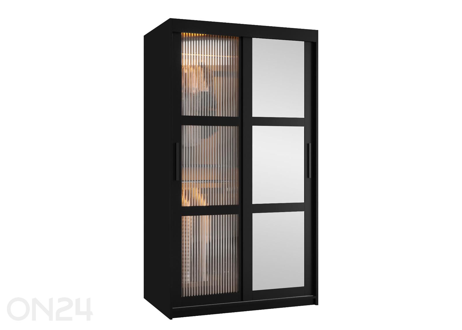 Шкаф-купе Flutes 100 см + LED увеличить