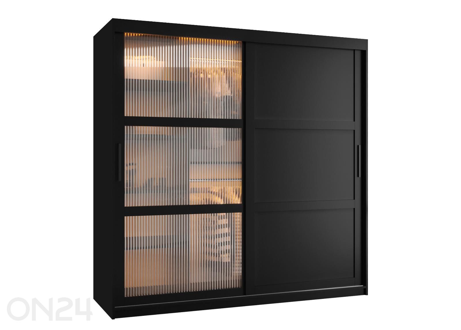 Шкаф-купе Flutes 180 см+ LED увеличить