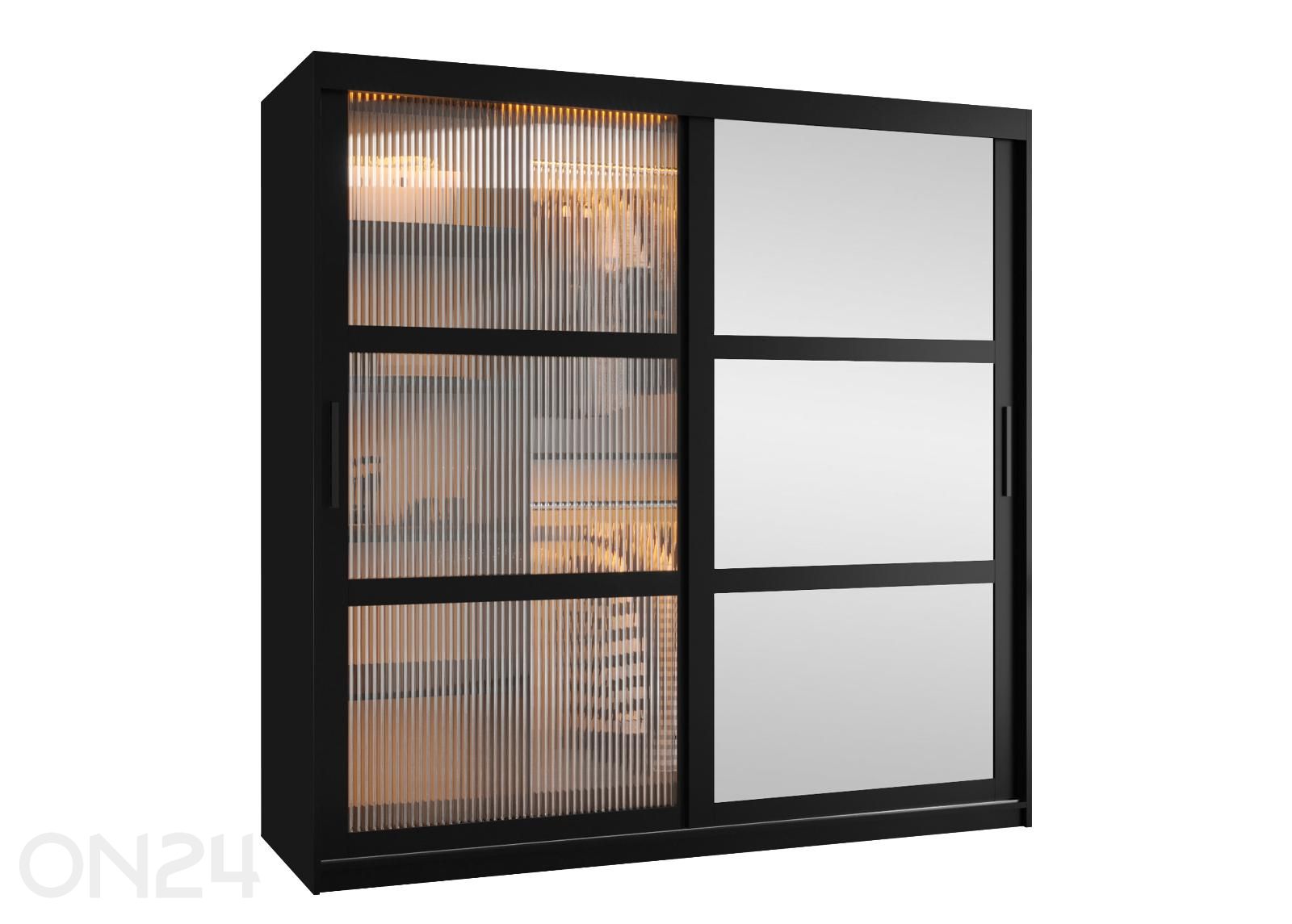 Шкаф-купе Flutes 180 см + LED увеличить