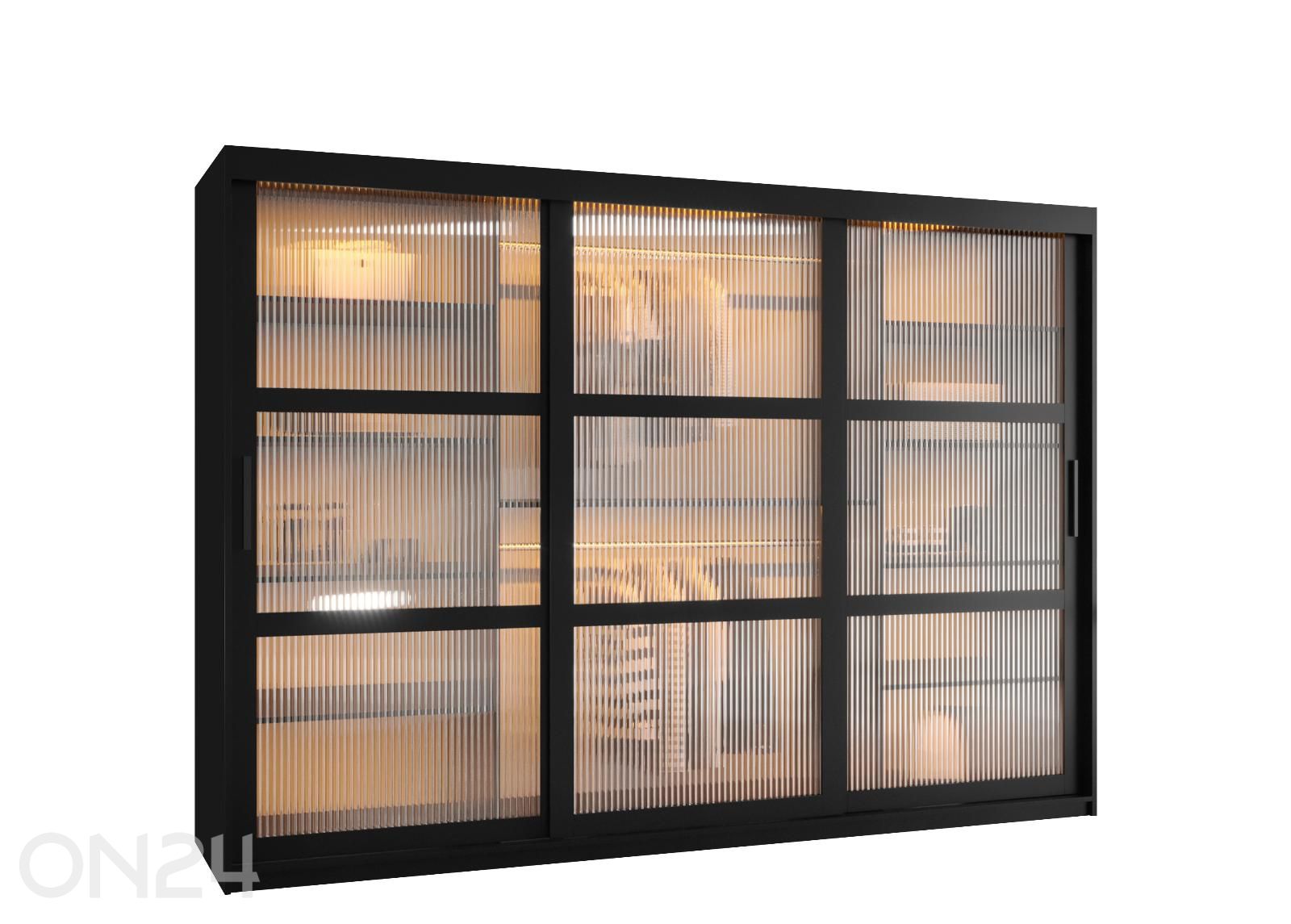 Шкаф-купе Flutes 250 см + LED увеличить