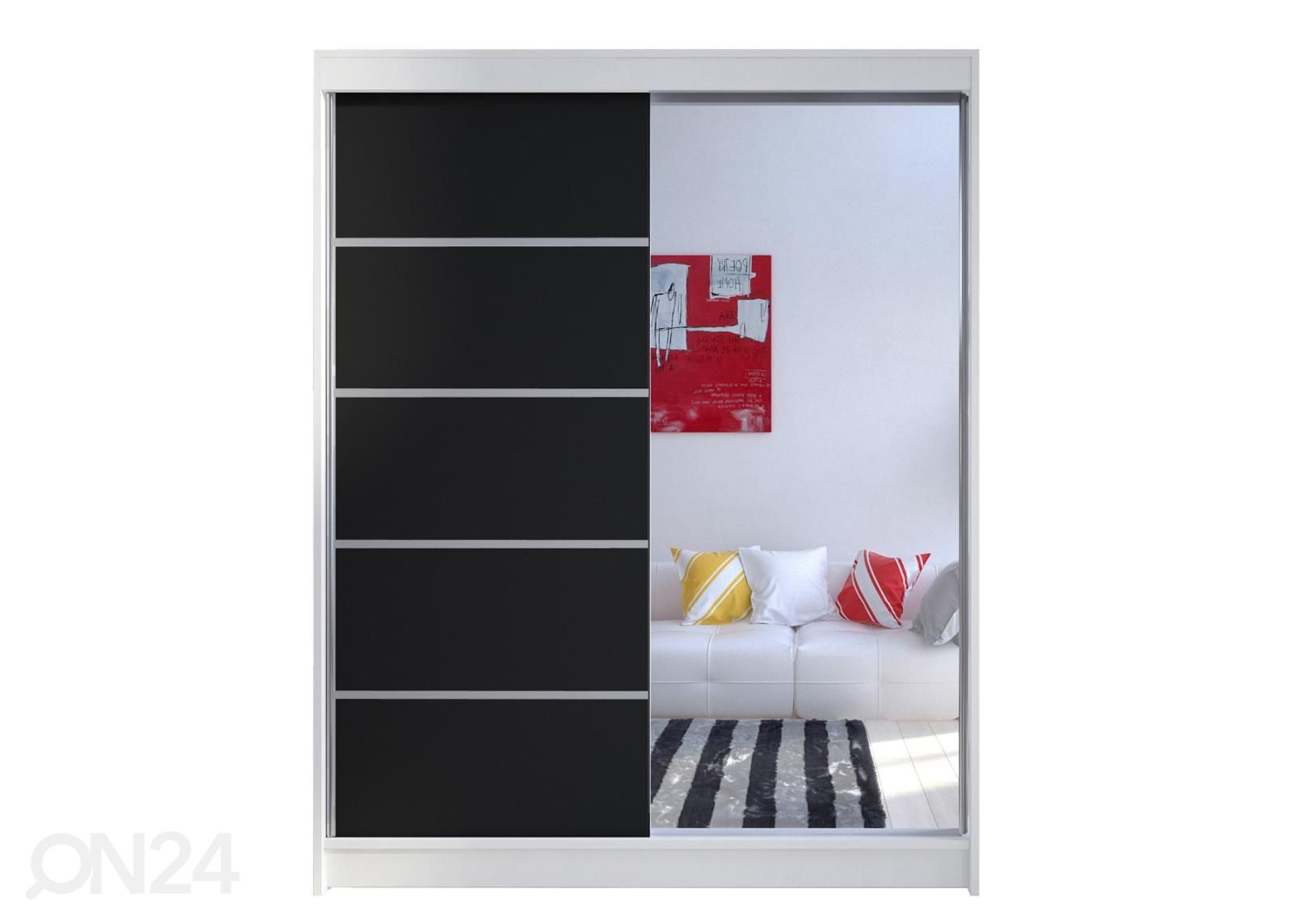 Шкаф платяной 3 + LED увеличить