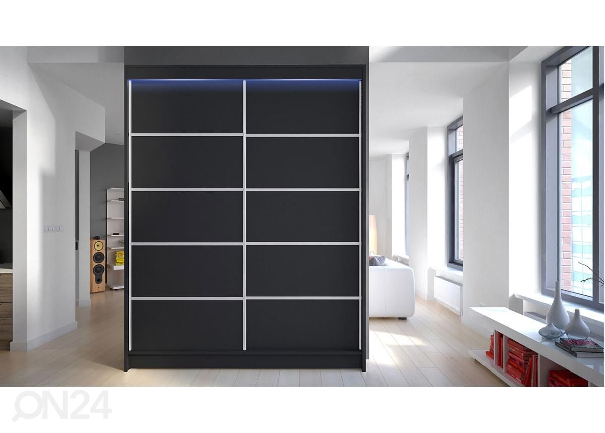 Шкаф платяной 4 + LED увеличить