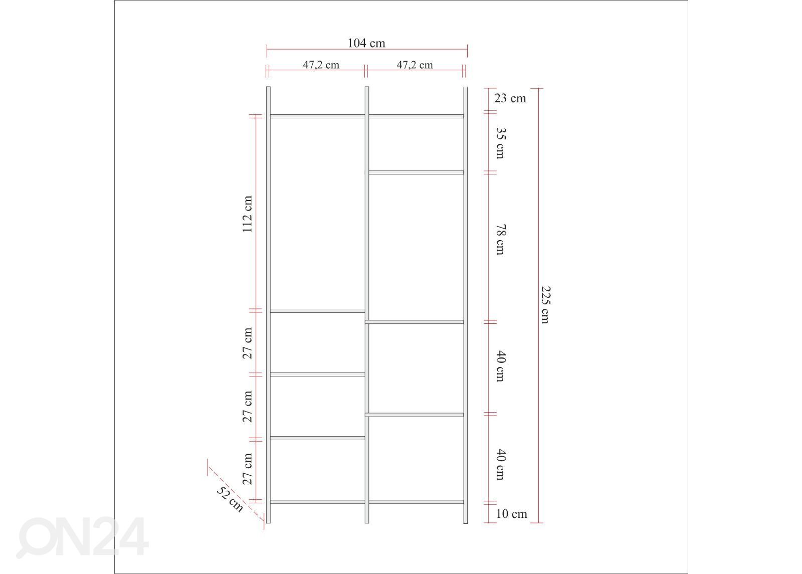 Шкаф платяной увеличить размеры
