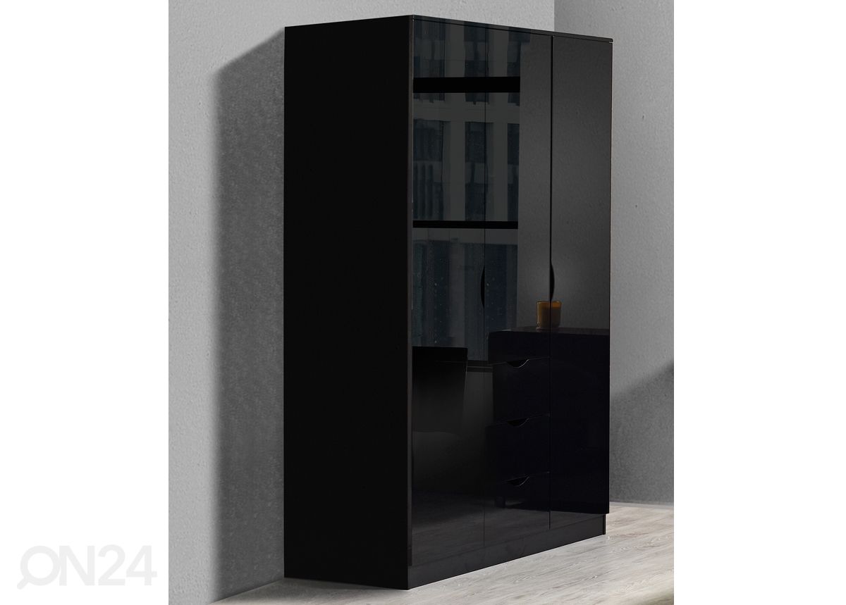 Шкаф платяной Letty black увеличить
