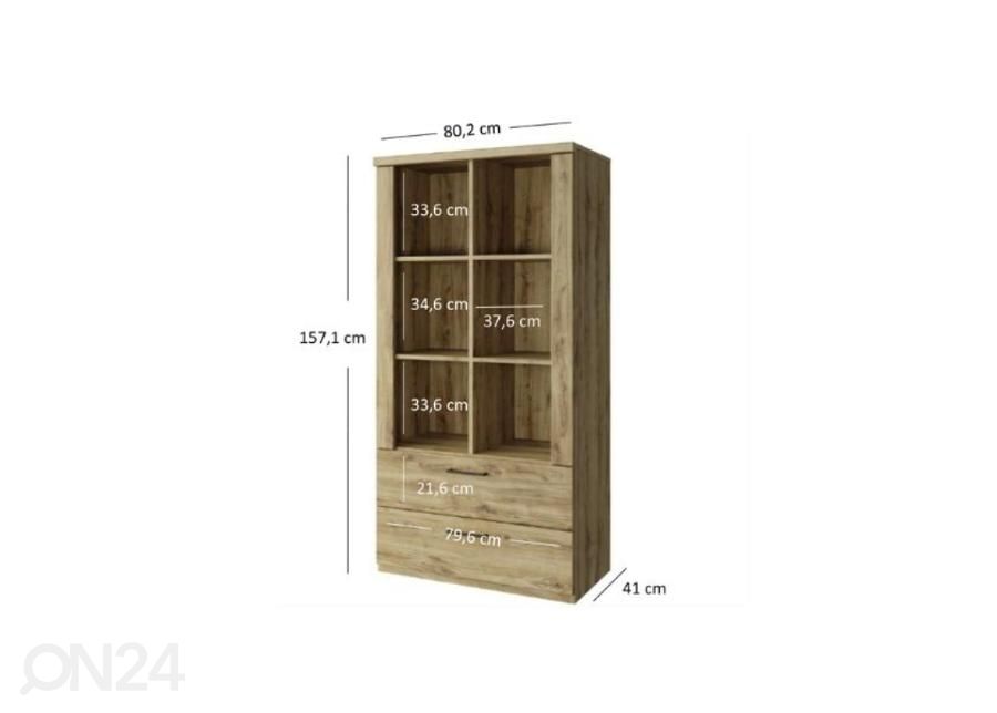 Шкаф-полка Doorset увеличить размеры
