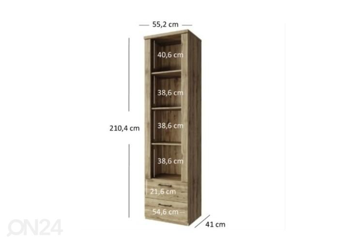 Шкаф-полка Doorset увеличить размеры