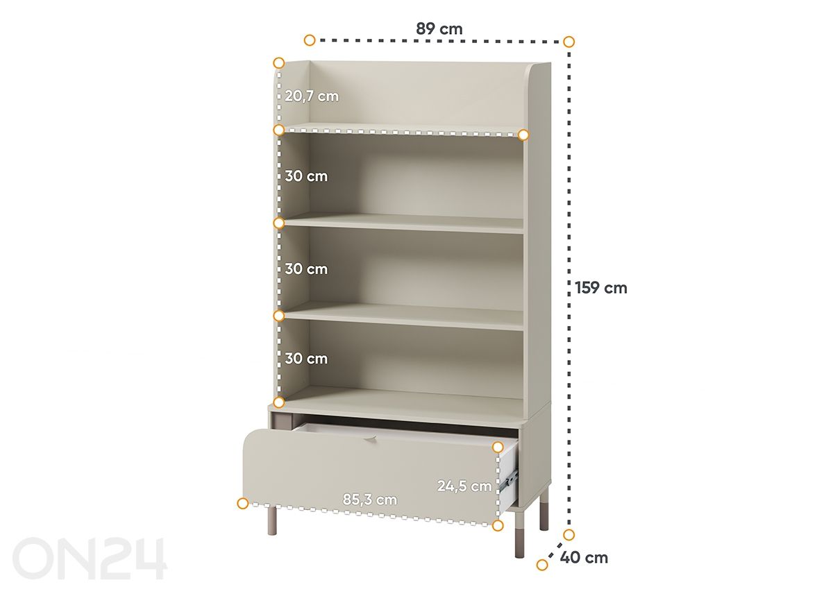 Шкаф-полка Harmony увеличить размеры