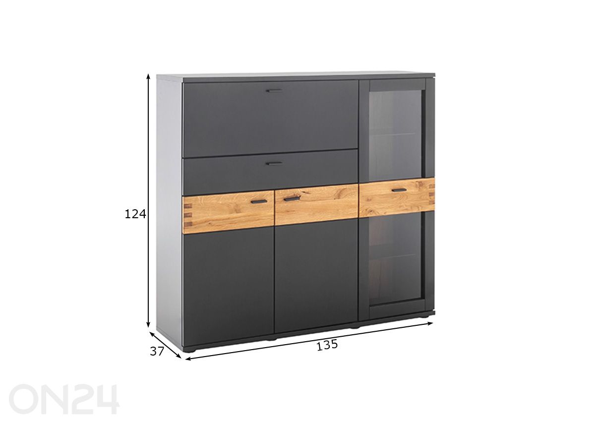 Шкаф Cesena увеличить размеры