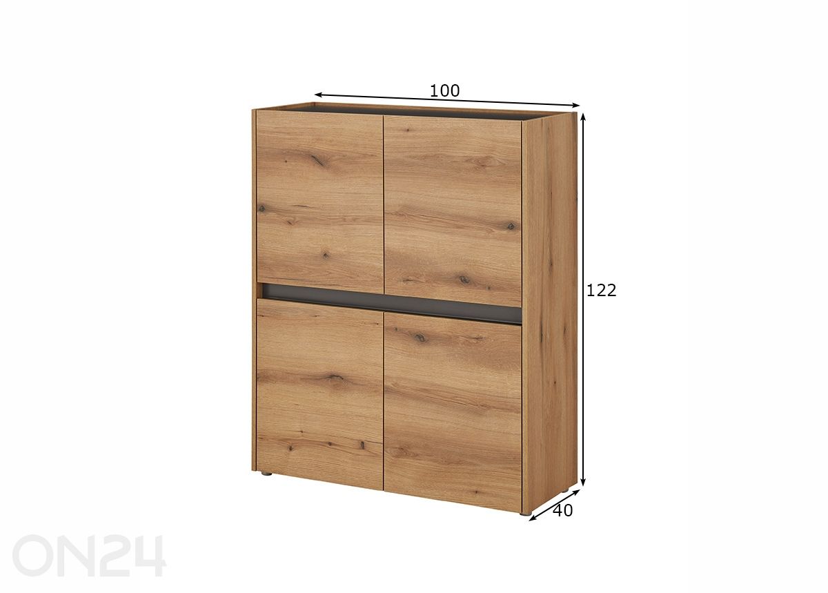 Шкаф City увеличить размеры