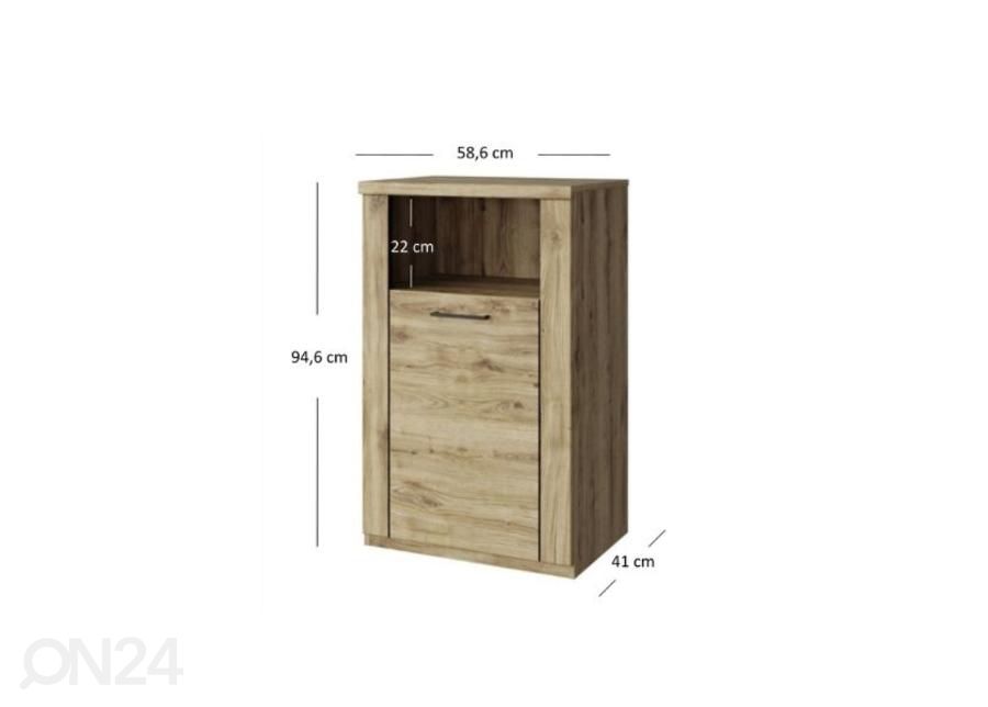 Шкаф Doorset увеличить размеры
