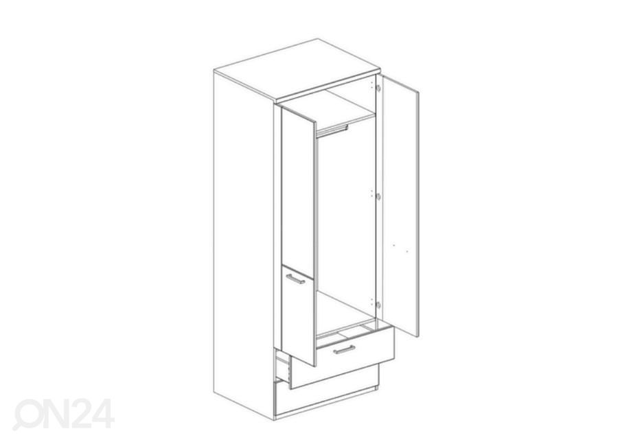 Шкаф Doorset 80,2 см увеличить