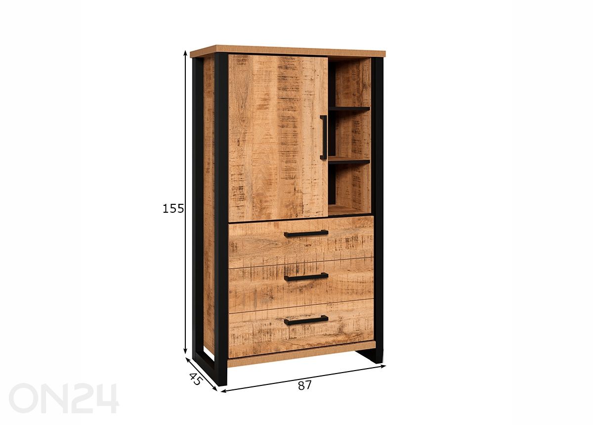 Шкаф Enna увеличить размеры