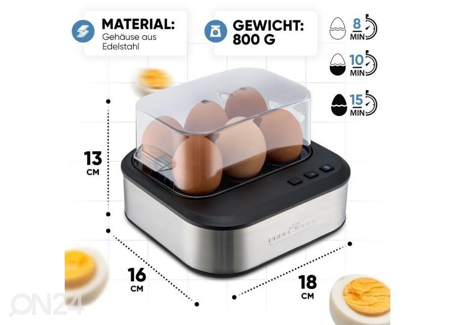 Яйцеварка ProfiCook PCEK1276 увеличить размеры
