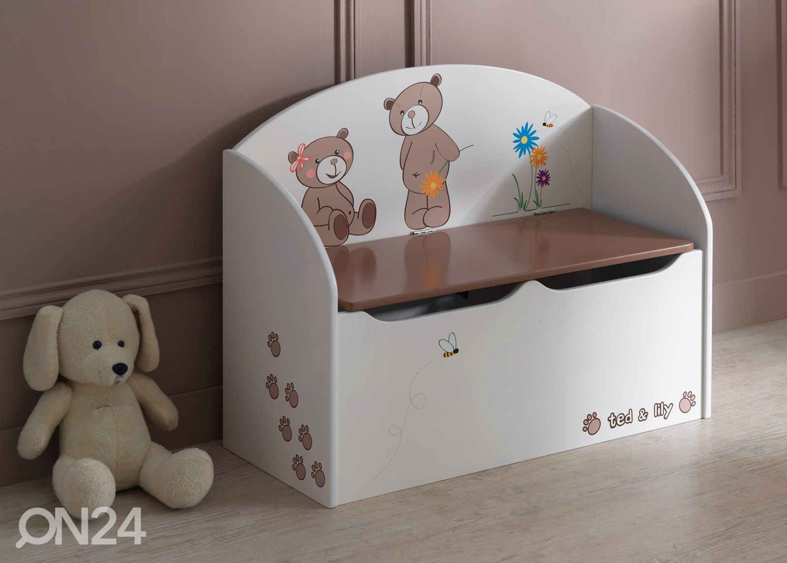 Ящик для игрушек Ted&Lily увеличить
