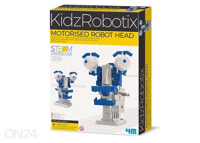 4M KidzRobotix - Моторизованная голова робота увеличить