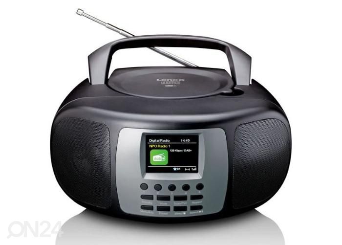 CD-радио с приемником DAB+ Lenco SCD860BK, черный/серый увеличить