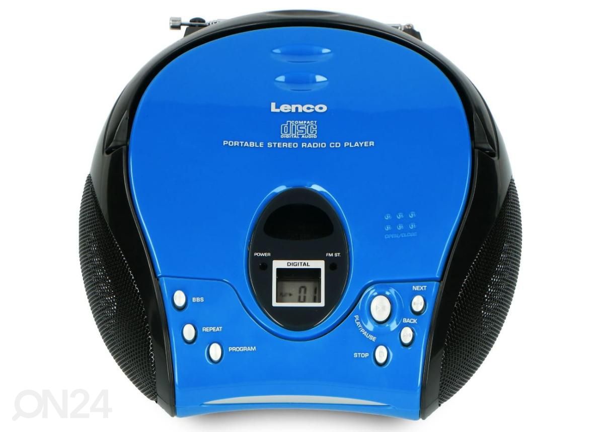CD-радио Lenco SCD24BB, синий/черный увеличить