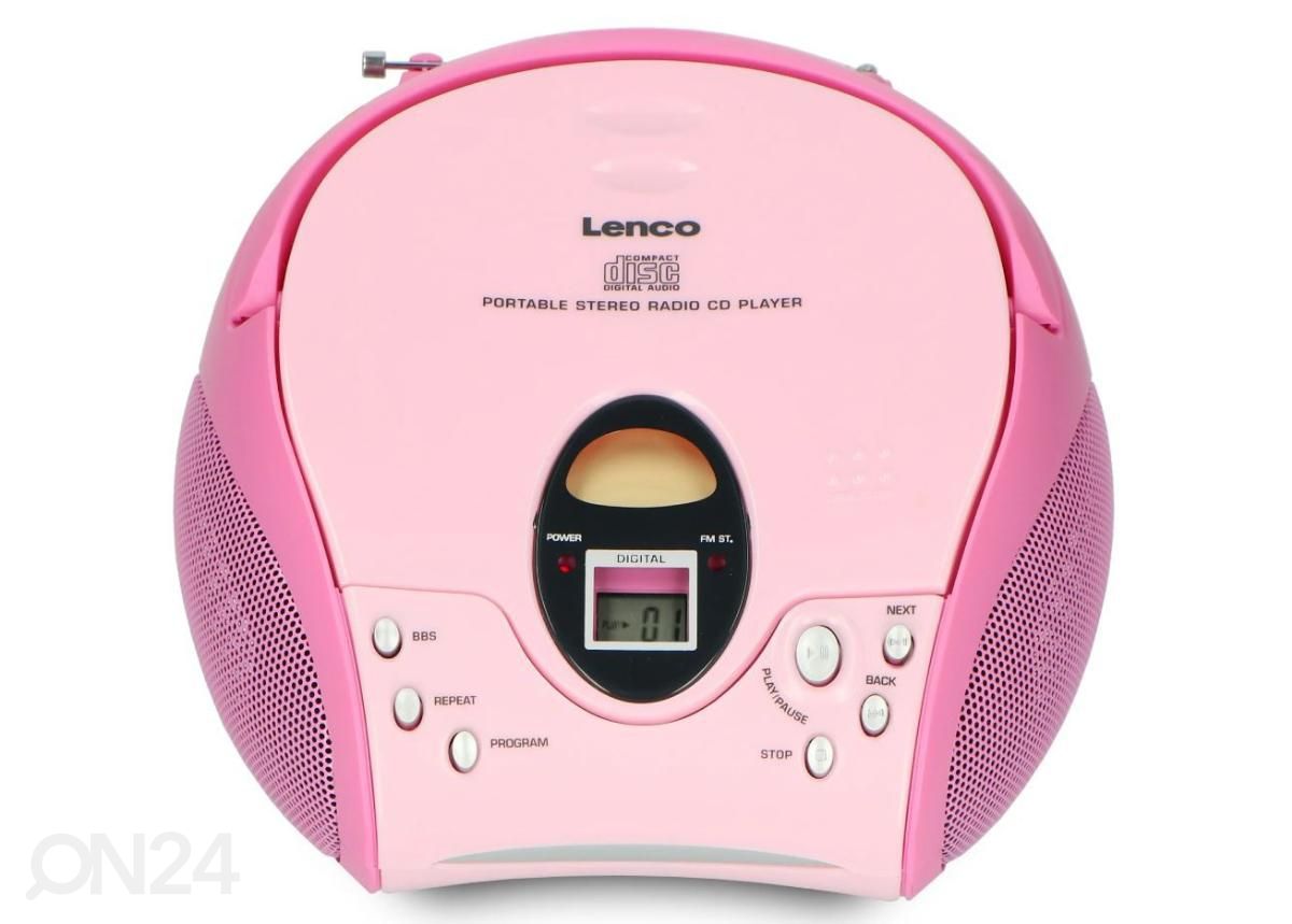 CD-радио Lenco SCD24P, розовый увеличить