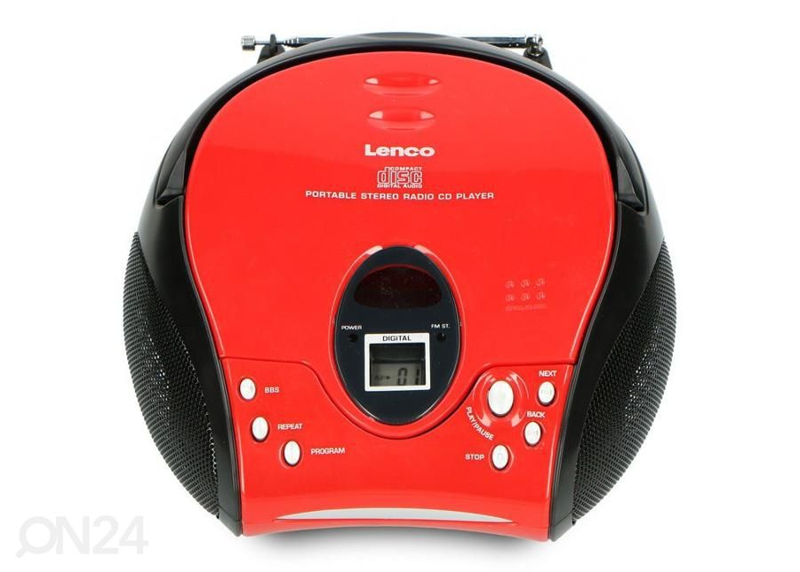 CD-радио Lenco SCD24R, красный и черный увеличить