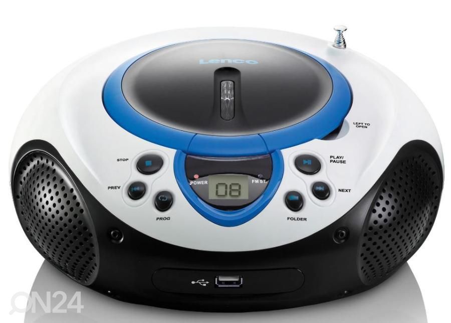 CD-радио Lenco SCD38USBB, синий увеличить