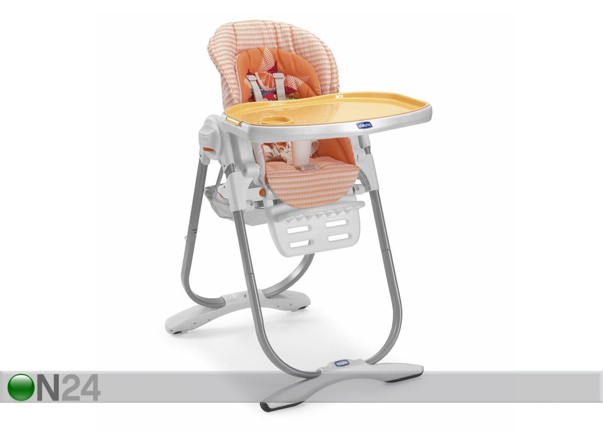Chicco Polly Magic стульчик для кормления Happy Orange увеличить