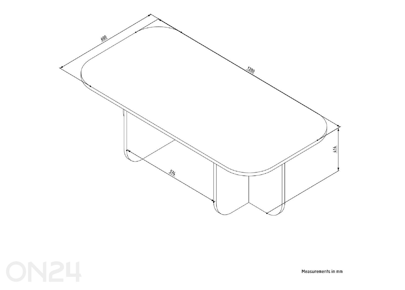 Coffee Table Becaj увеличить размеры