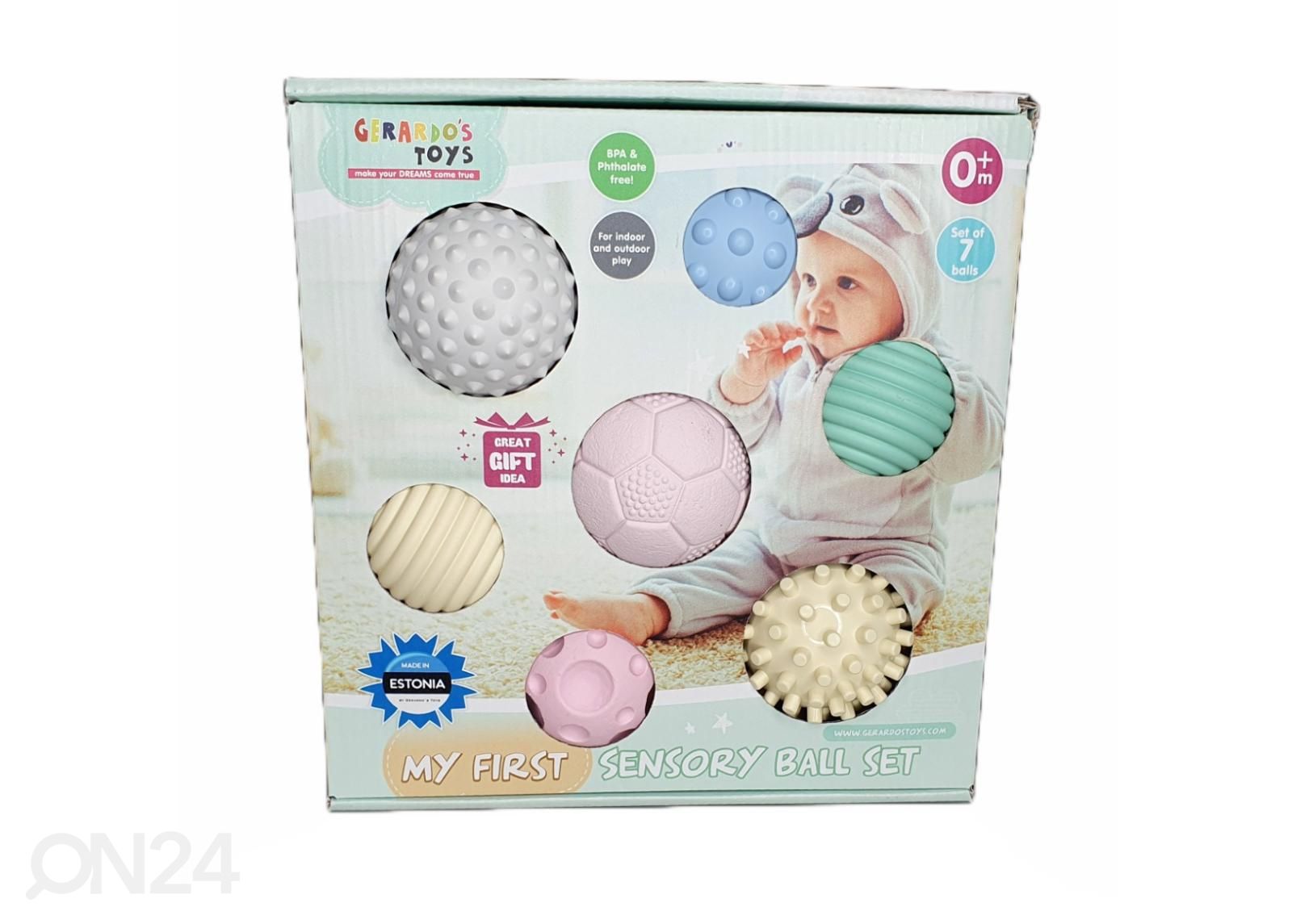 Gerardo's Toys набор сенсорных детских шариков 7 шт увеличить