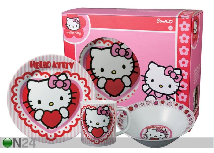 Hello Kitty комплект посуды увеличить