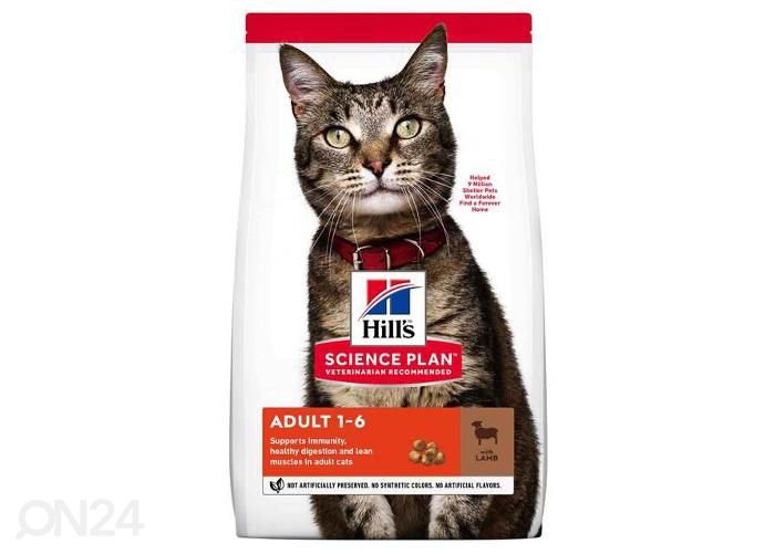 Hill's Science Plan Optimal Care корм для кошек с бараниной 3 кг увеличить