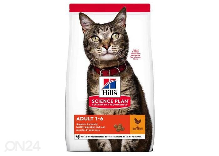 Hill's Science Plan Optimal Care корм для кошек с курицей 3 кг увеличить