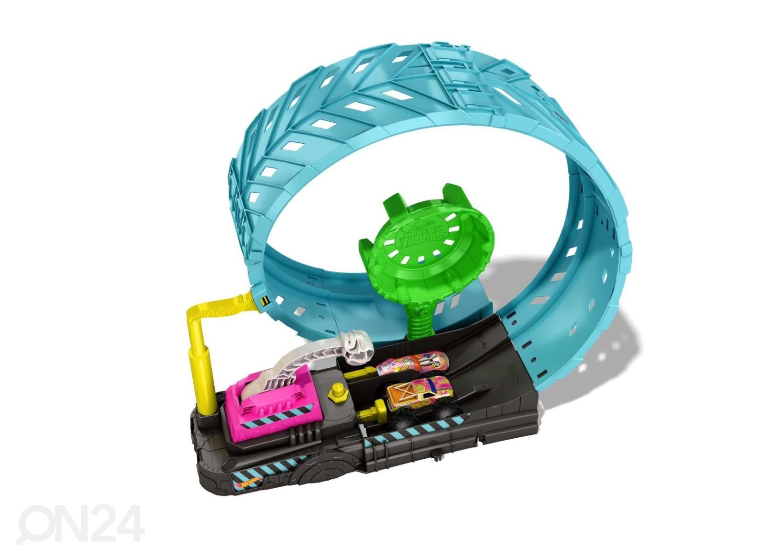 Hot Wheels® Monster Trucks® светящаяся в темноте Мёртвая петля увеличить