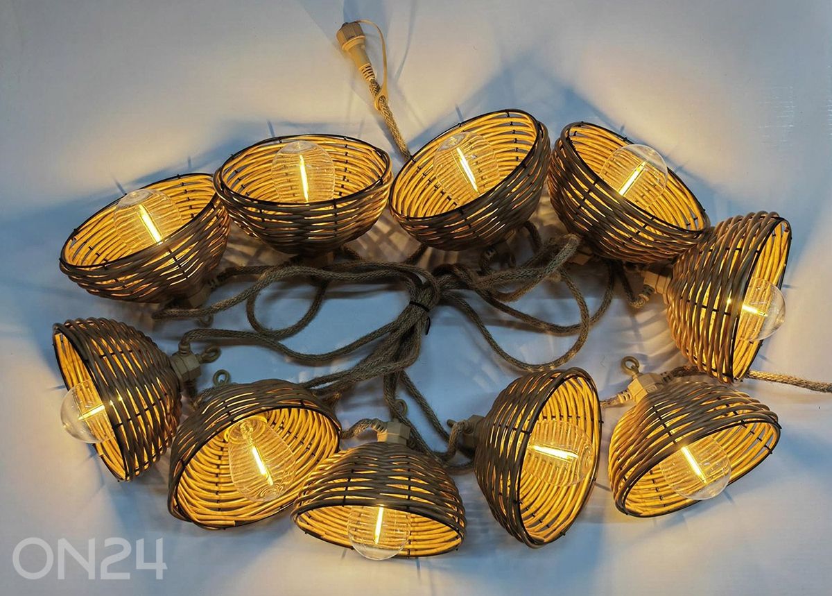 LED гирлянда harm 10-LED лампочек / 4,5 м увеличить