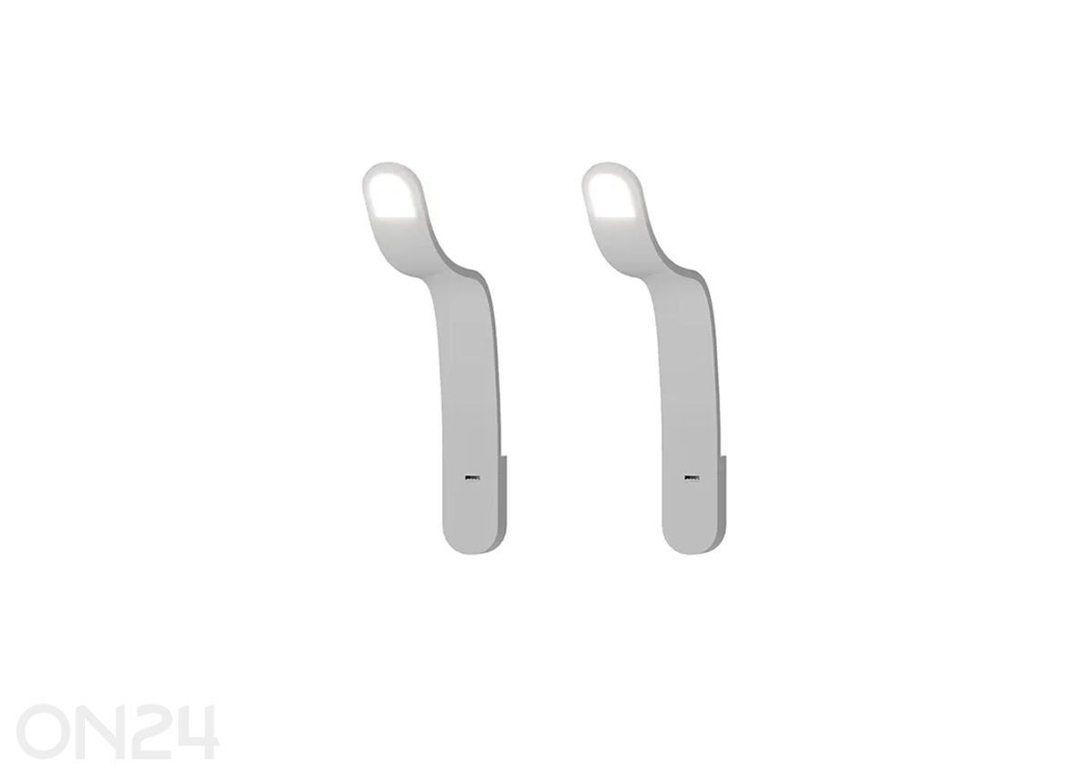 LED лампы для чтения в шкаф, 2 шт увеличить