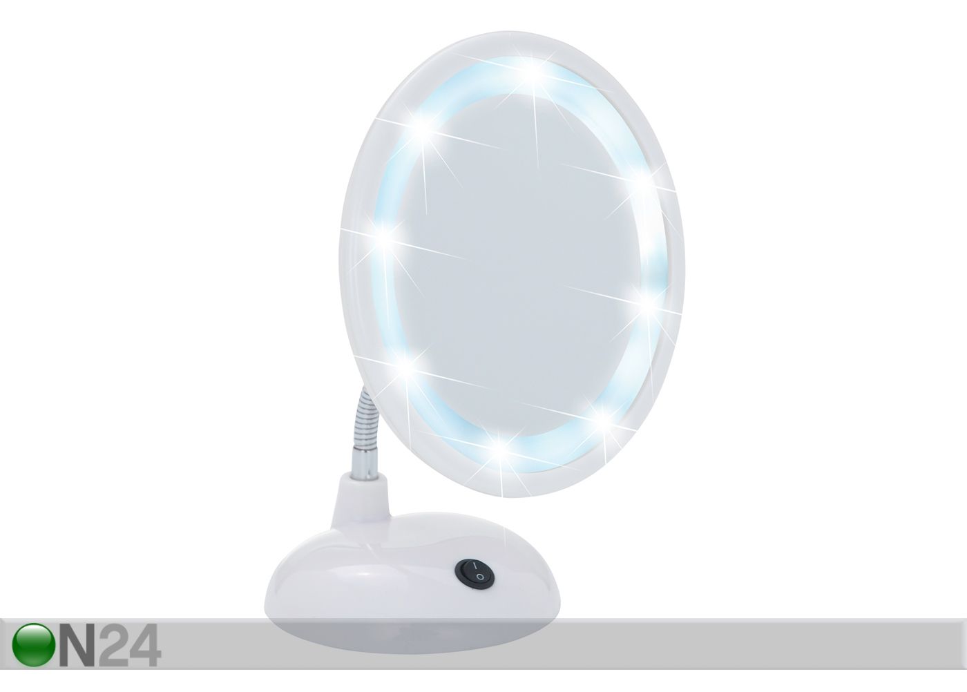 LED настольное зеркало увеличить