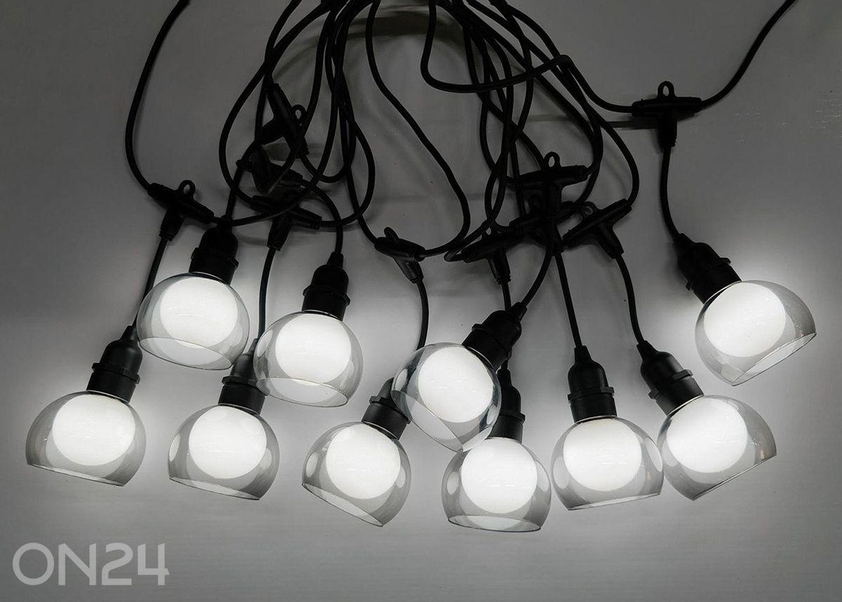 LED световой кабель Flicker 10-LED лампочек / 4,5 м увеличить