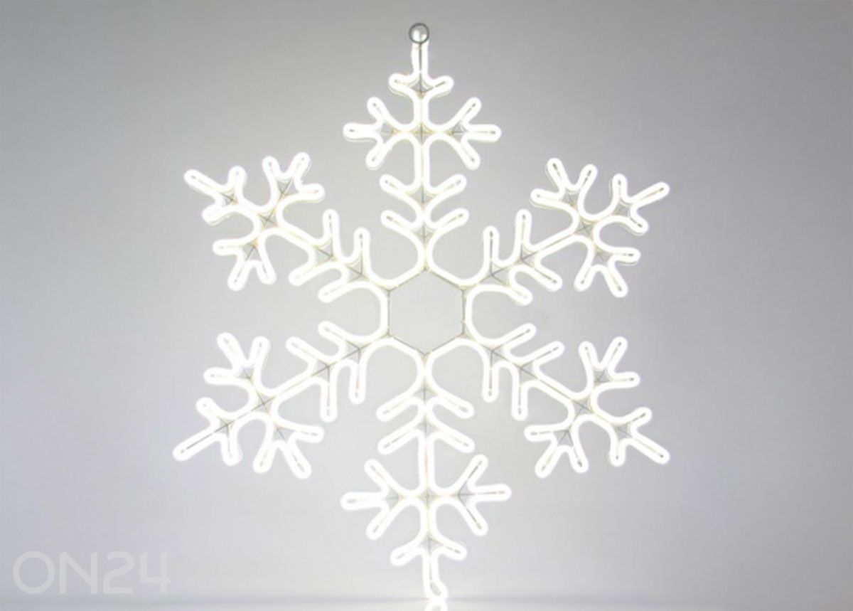 LED снежинка увеличить