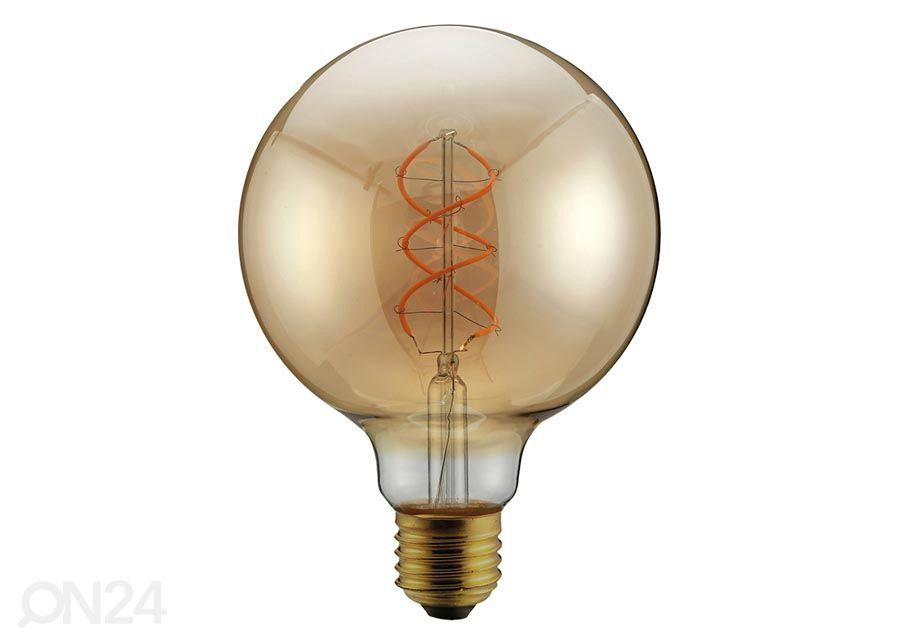 LED филаментная лампочка G95 E27 5 W увеличить