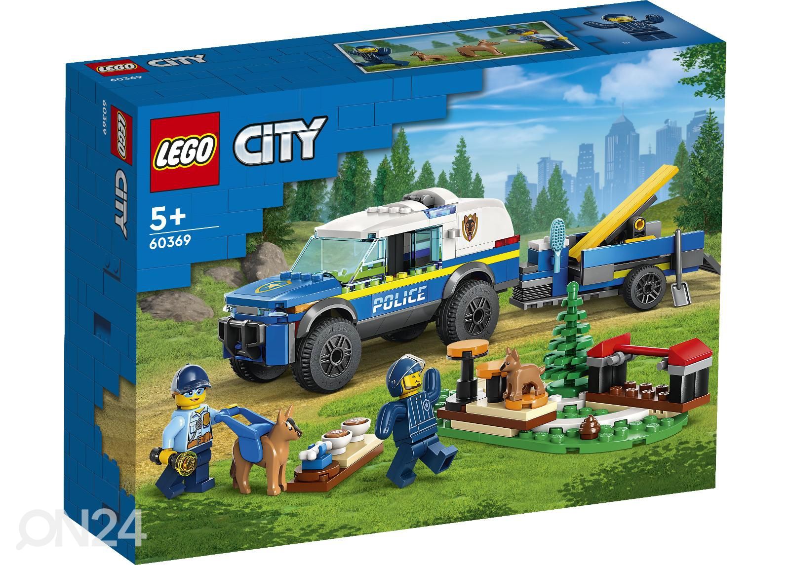 LEGO City Мобильная дрессировка полицейских собак увеличить