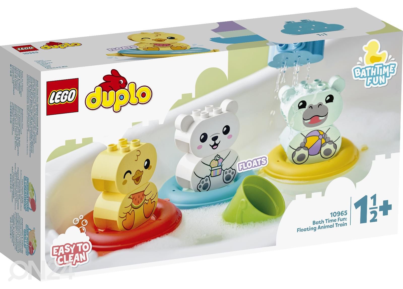 LEGO DUPLO игрушка для ванной Плавучий поезд животных увеличить