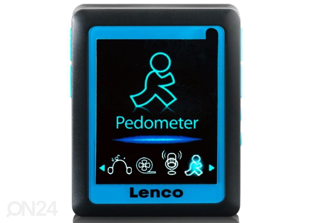 MP4-плеер с шагомером Lenco PODO152, синий увеличить