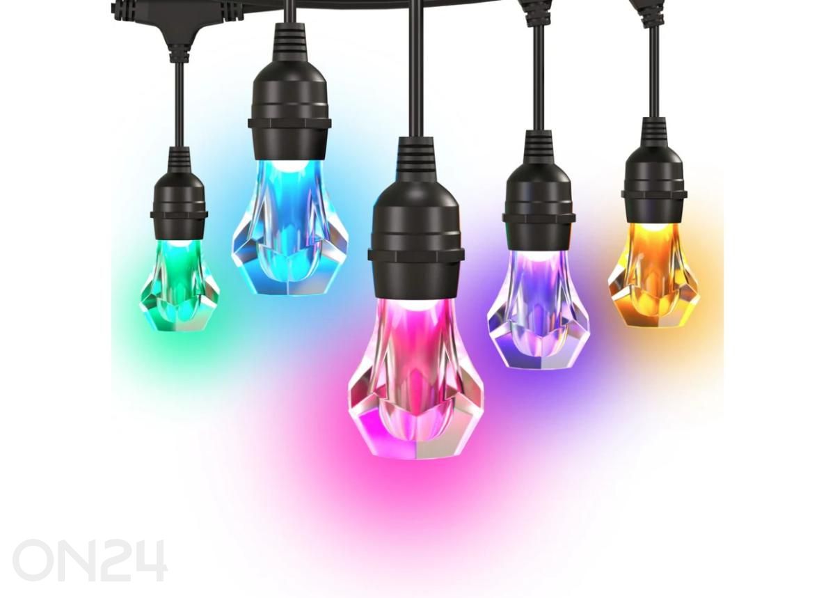 Nanoleaf Essentials Matter умная многоцветная уличная гирлянда - комплект удлинителя 15 м увеличить