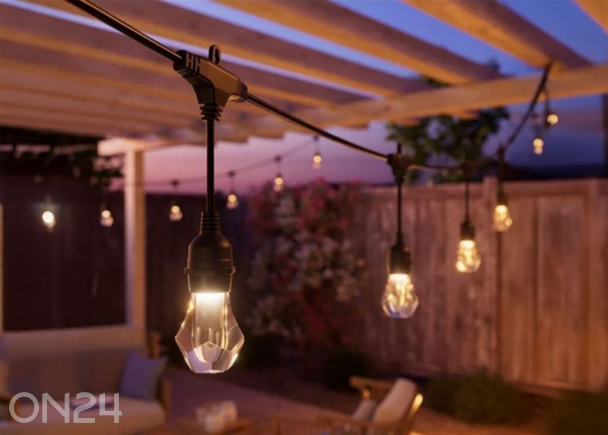 Nanoleaf Essentials Matter умная многоцветная уличная гирлянда – 30 м стартовый комплект увеличить