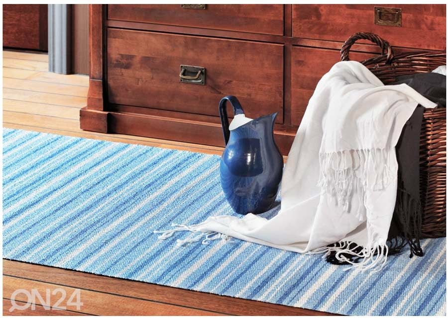 NARMA пластиковый ковер Hullo blue 70x350 см увеличить