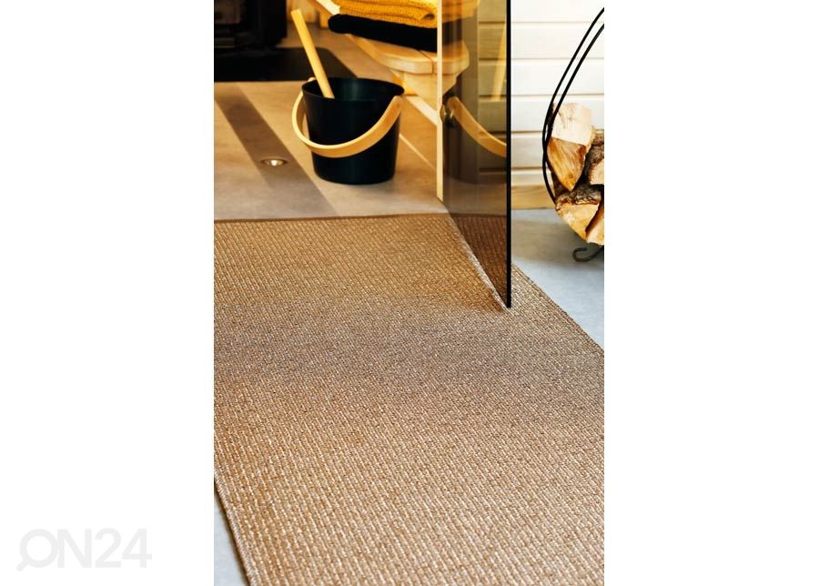 Narma пластиковый ковер Neve caramel metallic 70x250 см увеличить