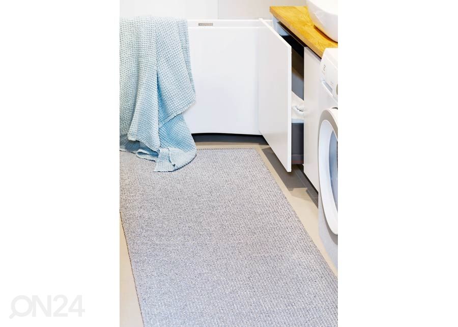 Narma пластиковый ковер Neve silver metallic 70x350 см увеличить